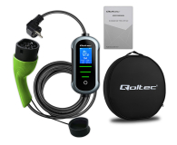 Qoltec Mobilna ładowarka EV z regulacją 2w1 Typ2 (3.5kW, 230V, 4m) - 1483418 - zdjęcie 4